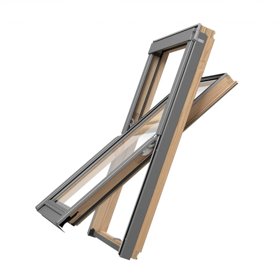 Мансардное окно RoofLITE+ SLIM PINE DPY B900